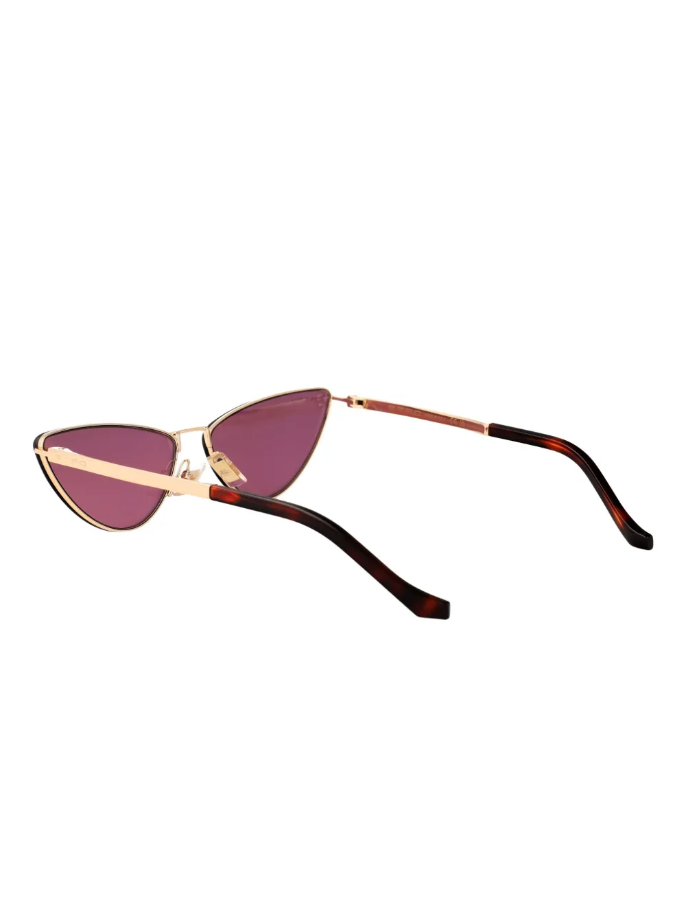 ETRO Zonnebril met cat-eye montuur Goud