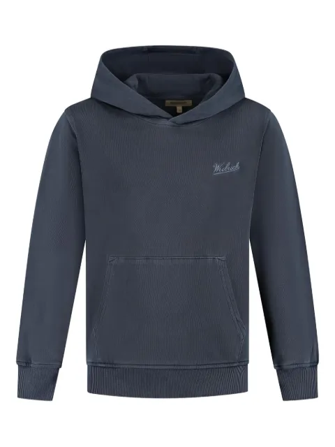 Woolrich Kids embroidered-logo hoodie