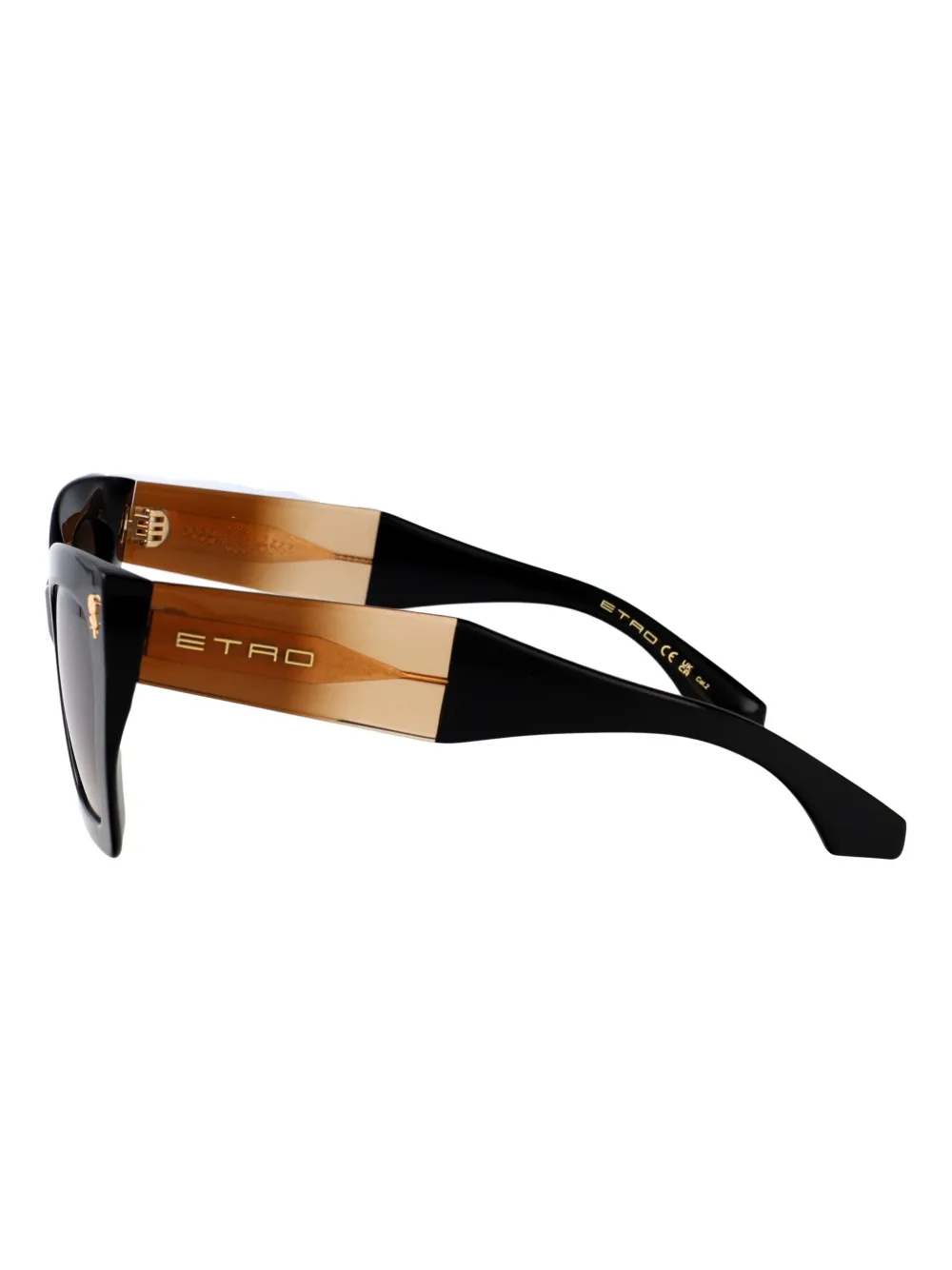 ETRO cat-eye frame sunglasses Zwart