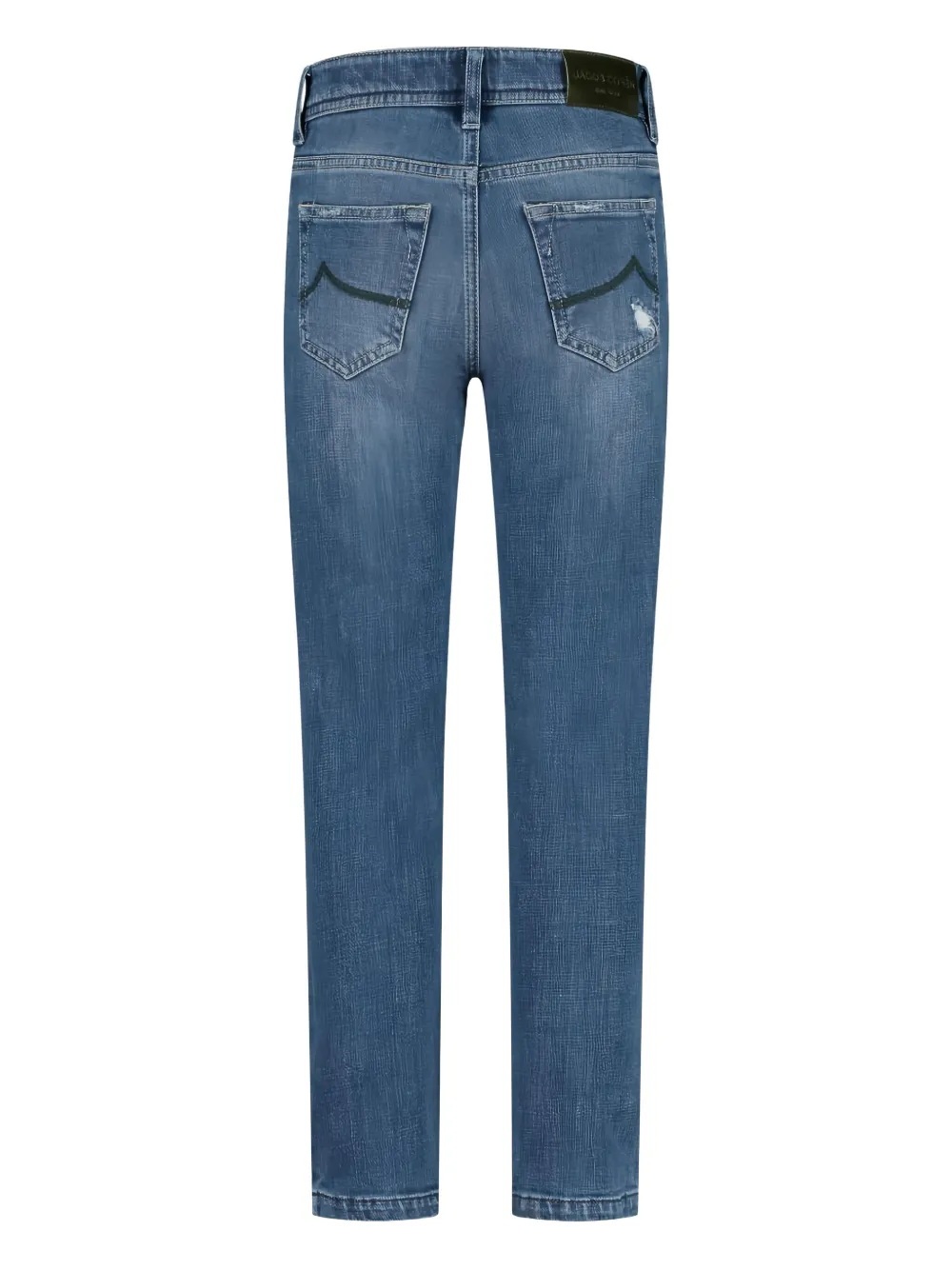 Jacob Cohën Gerafelde jeans Blauw