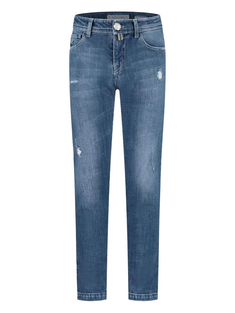 Jacob Cohën distressed jeans Blauw