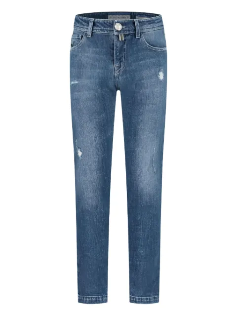 Jacob Cohën Jeans im Distressed-Look