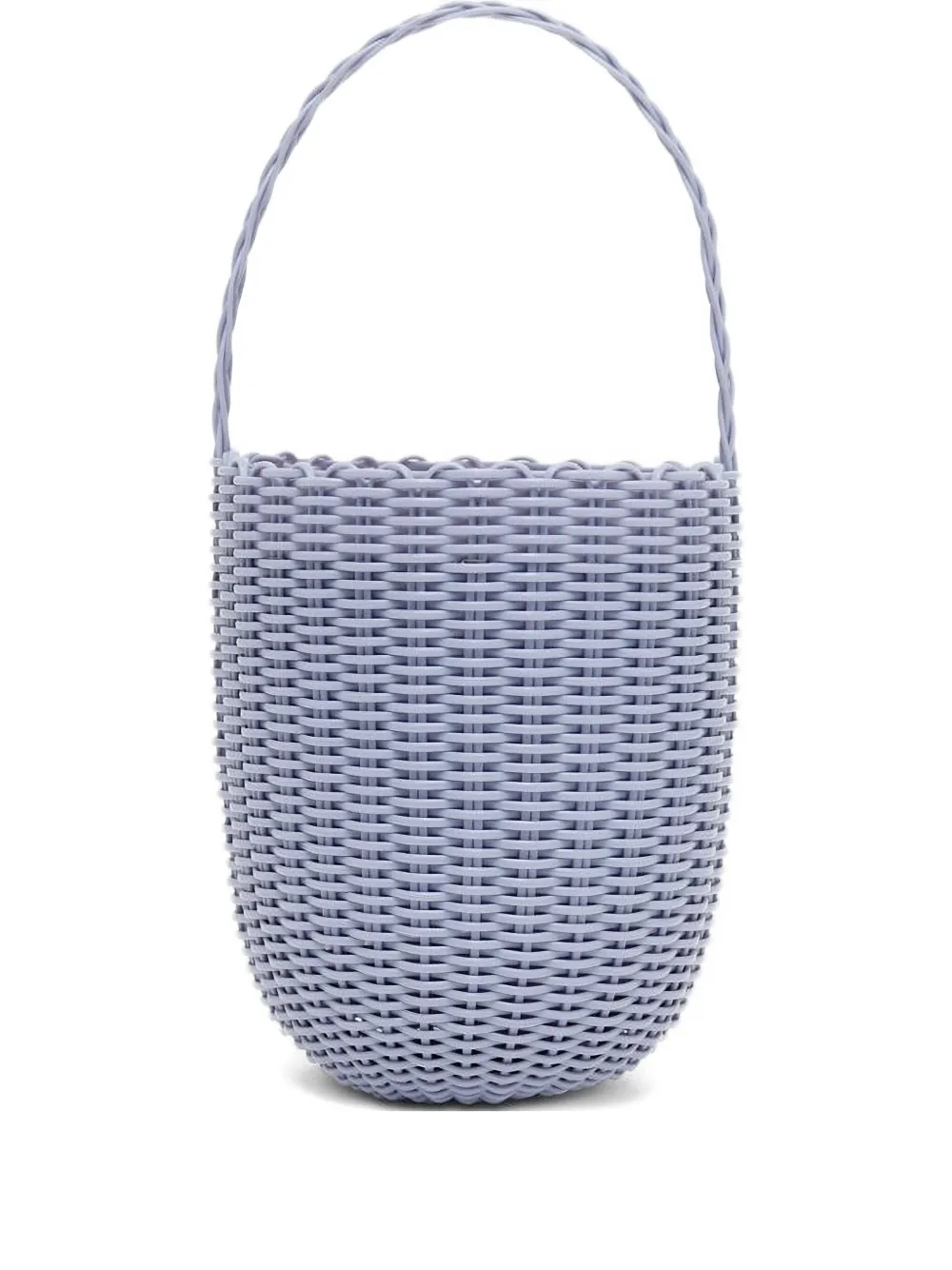 mini woven bucket bag