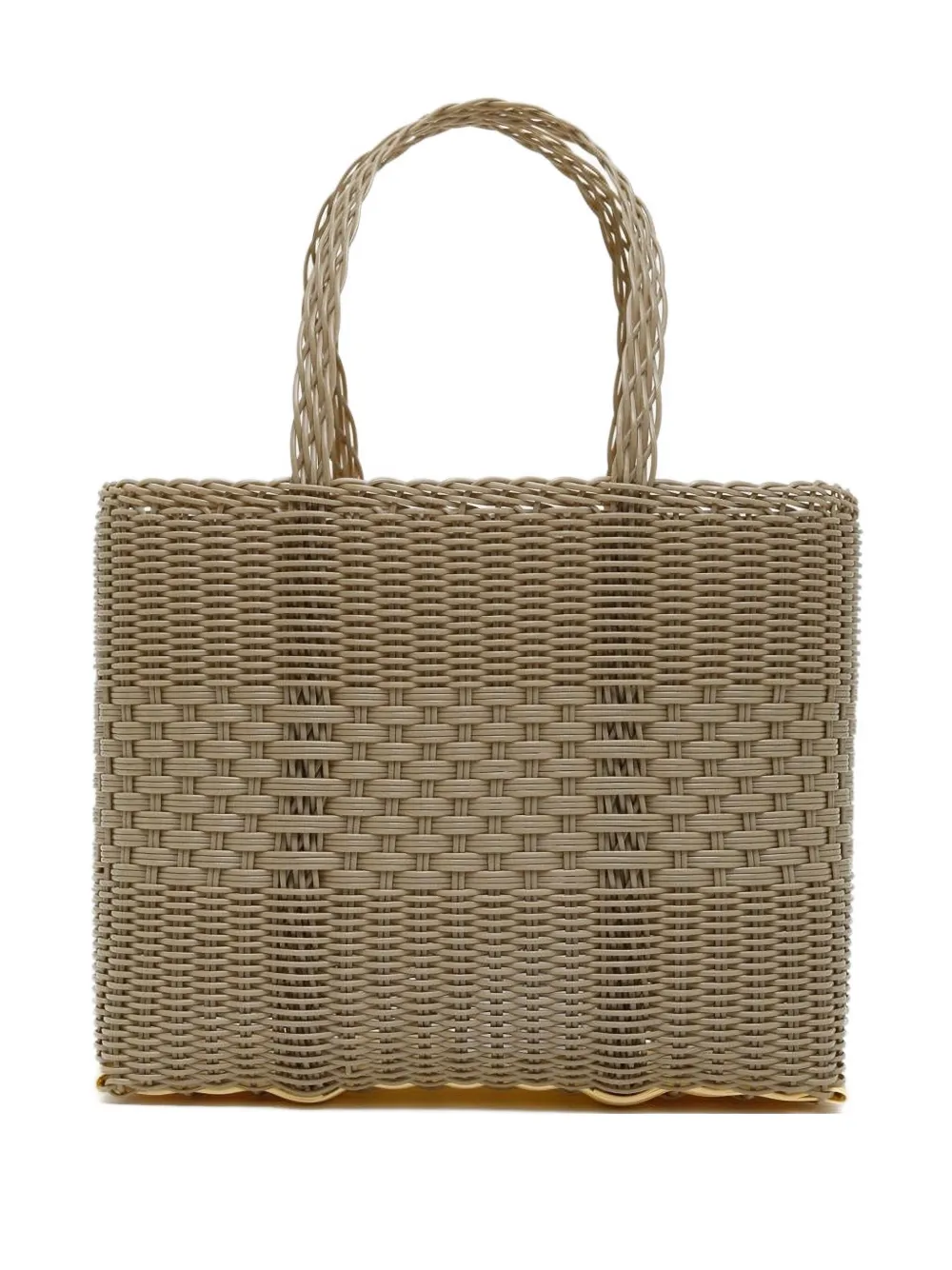 small Lace woven tote bag