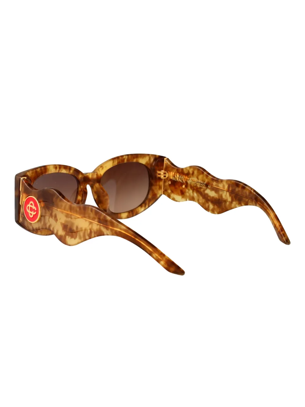 Casablanca Zonnebril met oversized montuur Bruin
