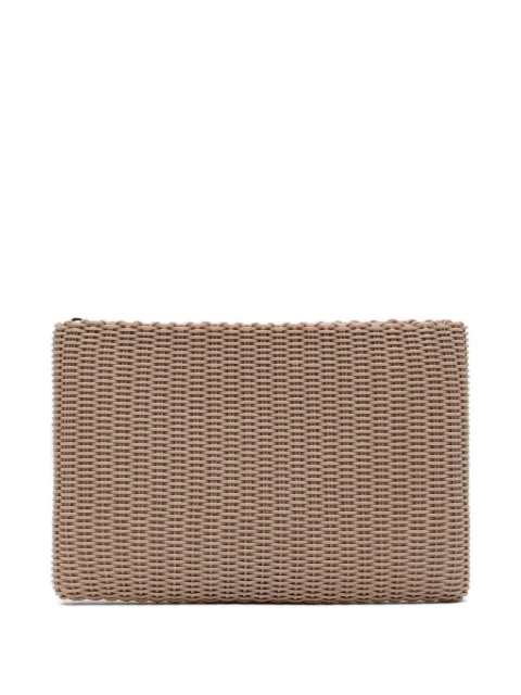 palorosa large woven clutch bag