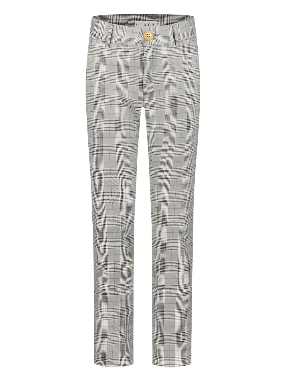 Scapa checked trousers | Grey | Image 1