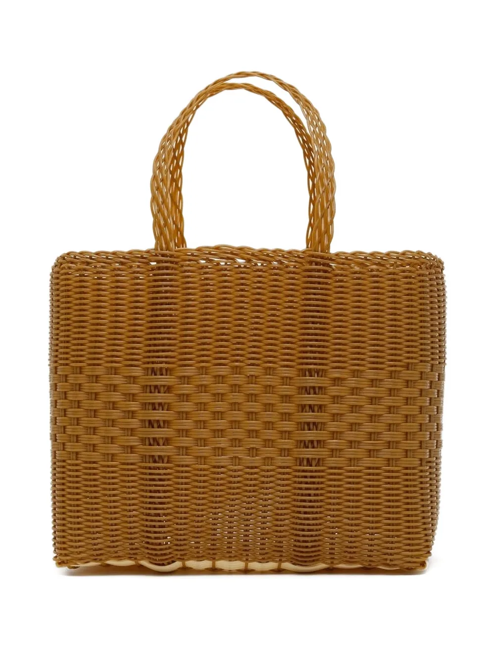 small Lace woven tote bag