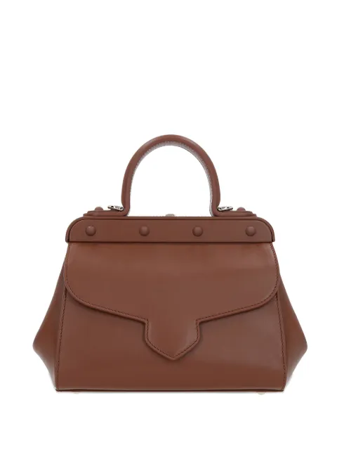 Franzi push-lock top-handle bag