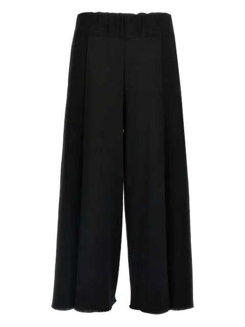 Issey Miyake pleated elastic-waistband trousers