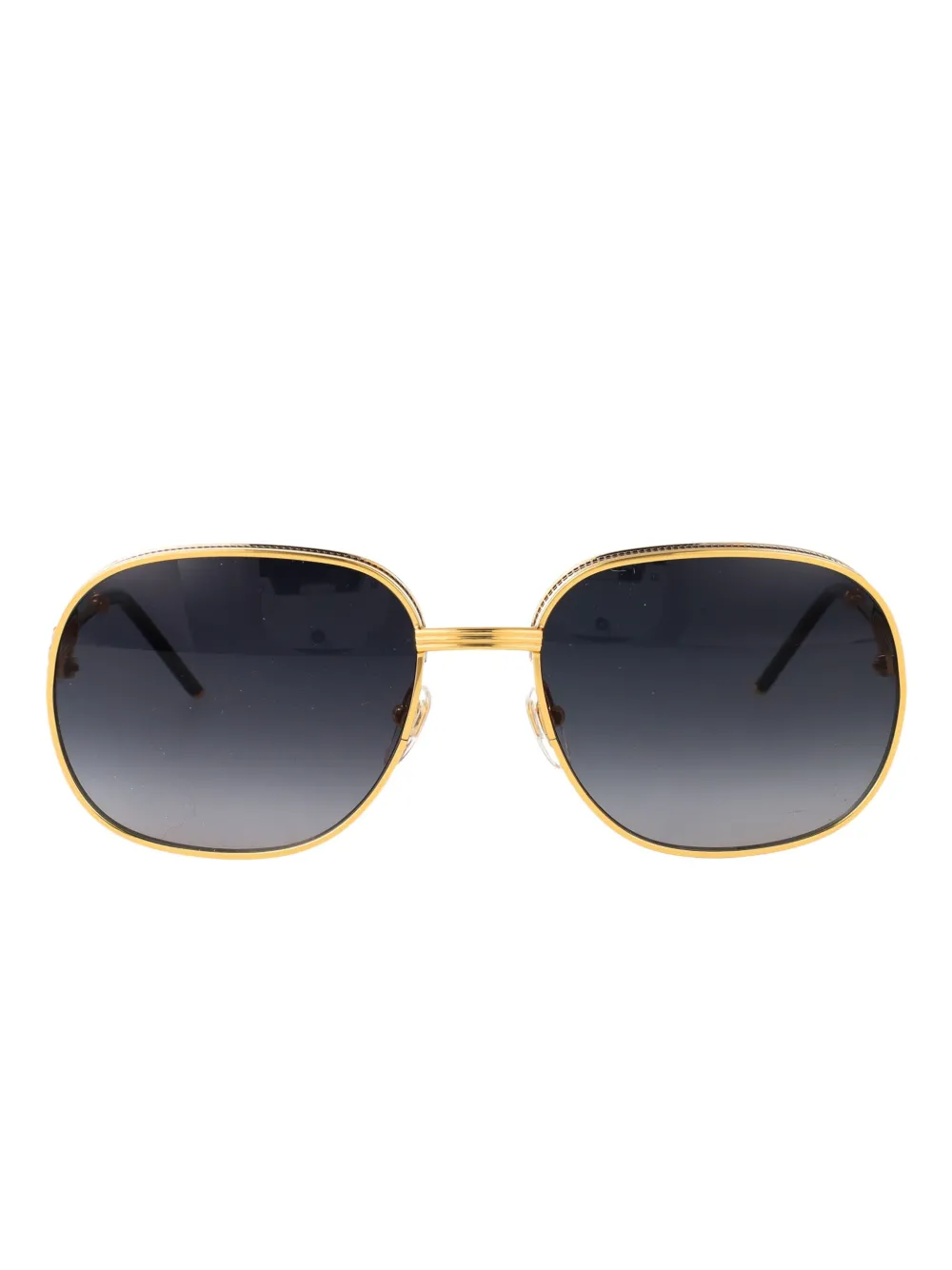 Casablanca square-frame sunglasses | Gold | Image 1