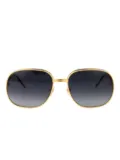 Casablanca square-frame sunglasses - Gold