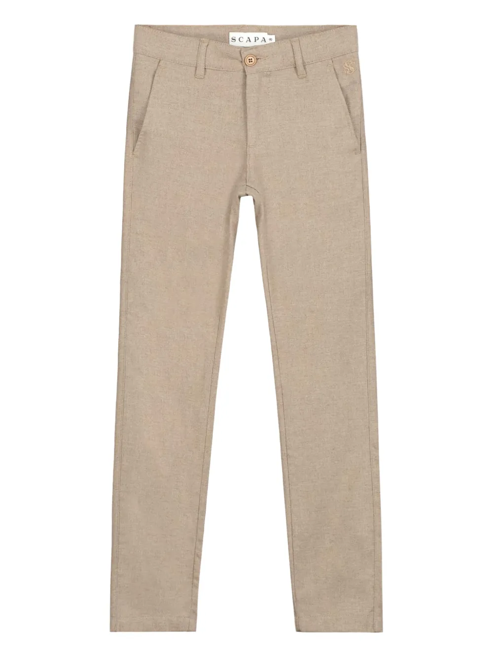 Scapa button-fastening trousers | Neutrals | Image 1