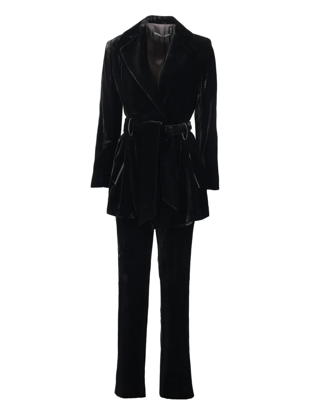 Richard Tyler Pre-owned velvet suit | Black | Image 1