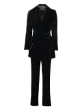 Richard Tyler Pre-owned velvet suit - Black