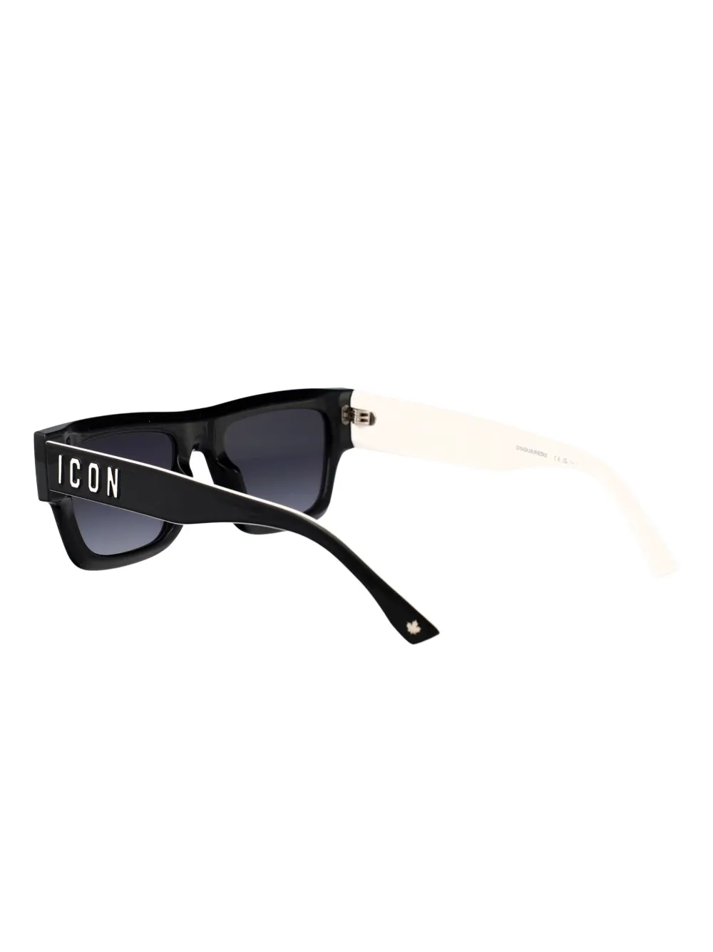 DSQUARED2 Zonnebril met vierkant montuur Zwart