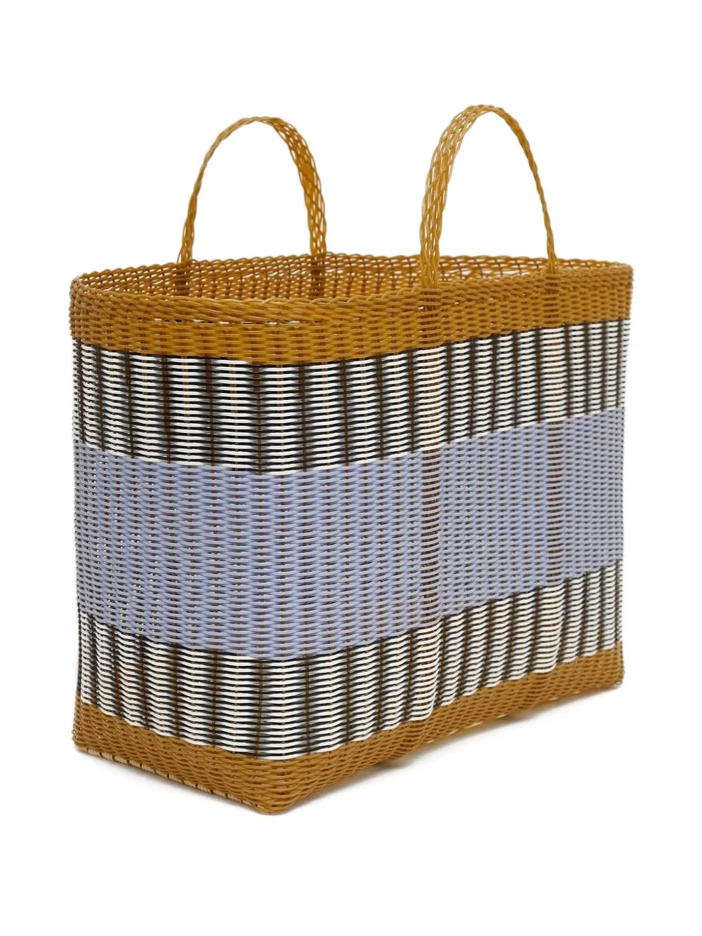 Palorosa Mercado geweven shopper - Blauw