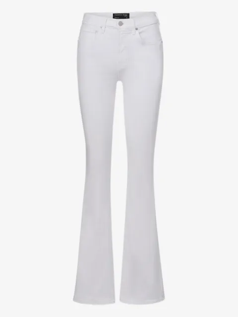 Veronica Beard jeans acampanados con cinco bolsillos