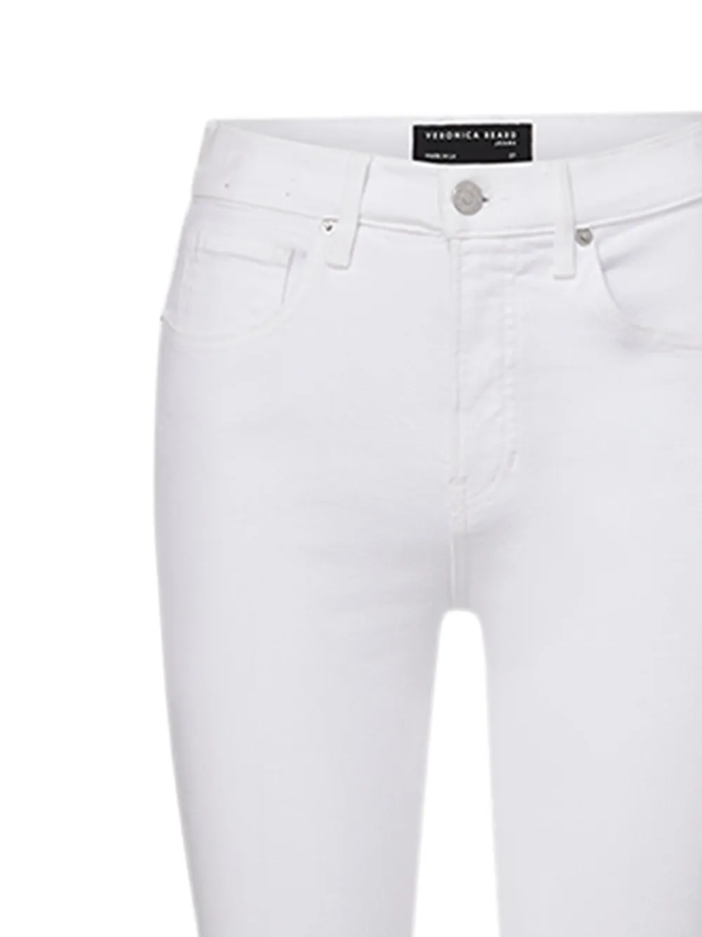 Veronica Beard flare five-pocket jeans - Wit