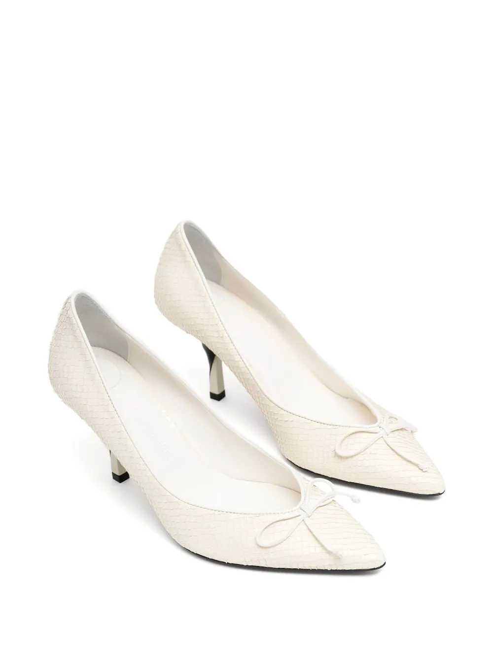 Jacquemus snakeskin bow pumps | Heeled Pumps | Image 2