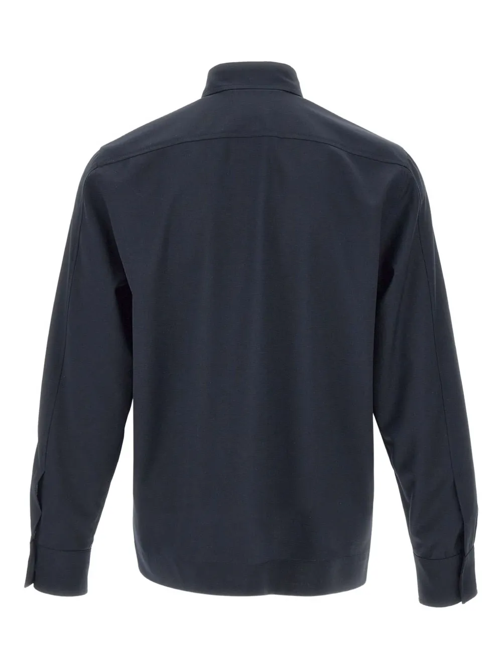 DEVORE classic-collar shirt - Blauw