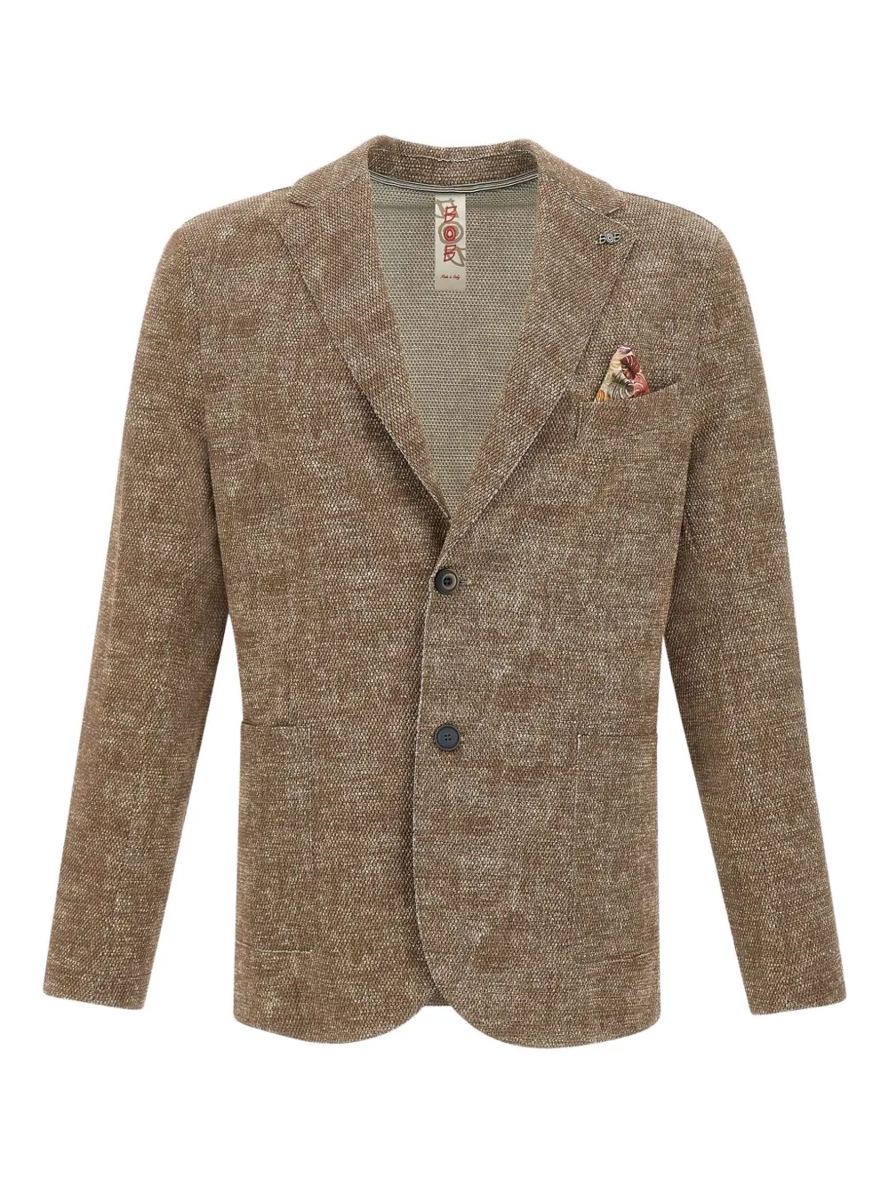 BOB textured blazer | Brown | Image 1