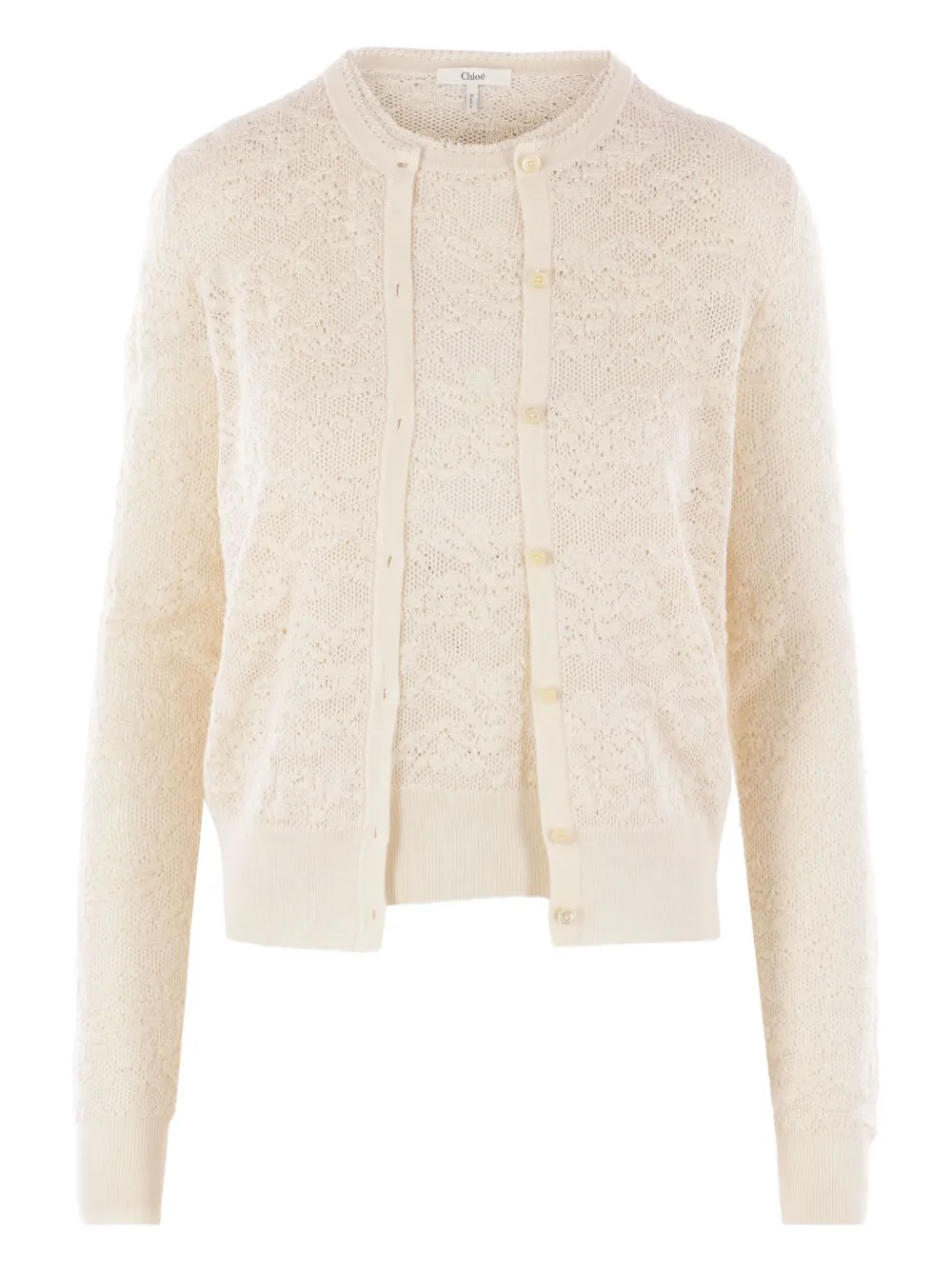Chloé Open-knit Cardigan