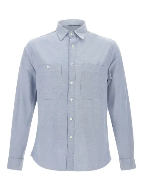 Replay patch-pockets button-down shirt