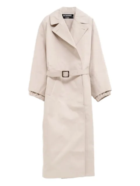 Jacquemus belted cuffed trench coat