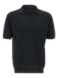 Replay polo-collar short-sleeves top - Black