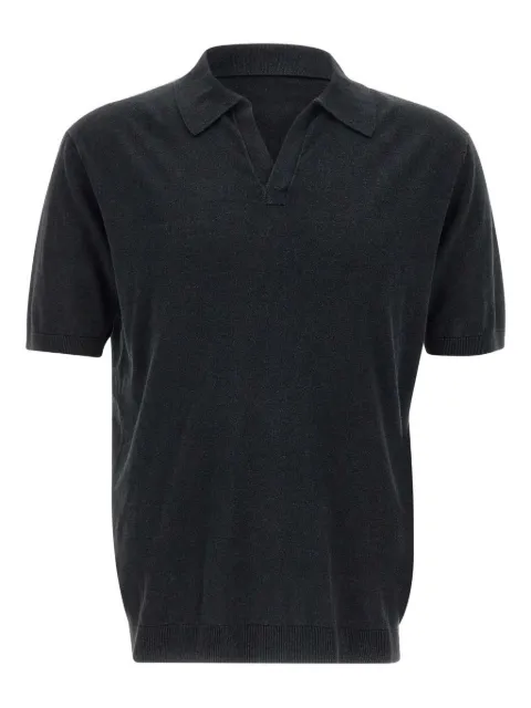 Replay polo-collar short-sleeves top
