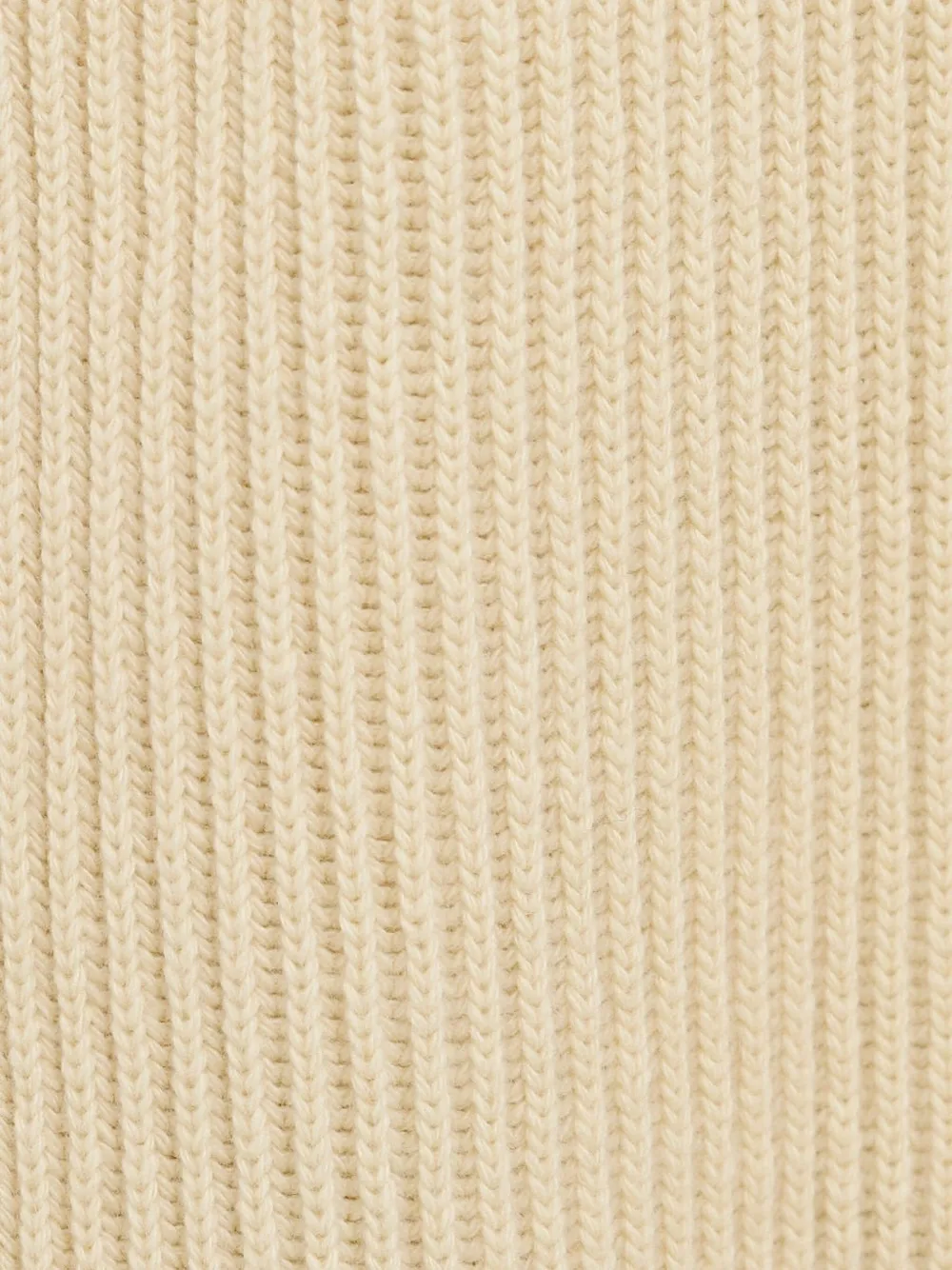 Jil Sander Geribbeld hemd Beige