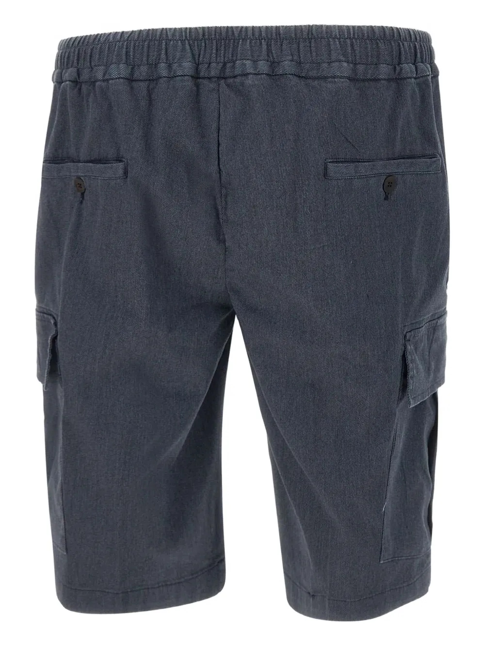 DEVORE pleated cargo shorts - Blauw