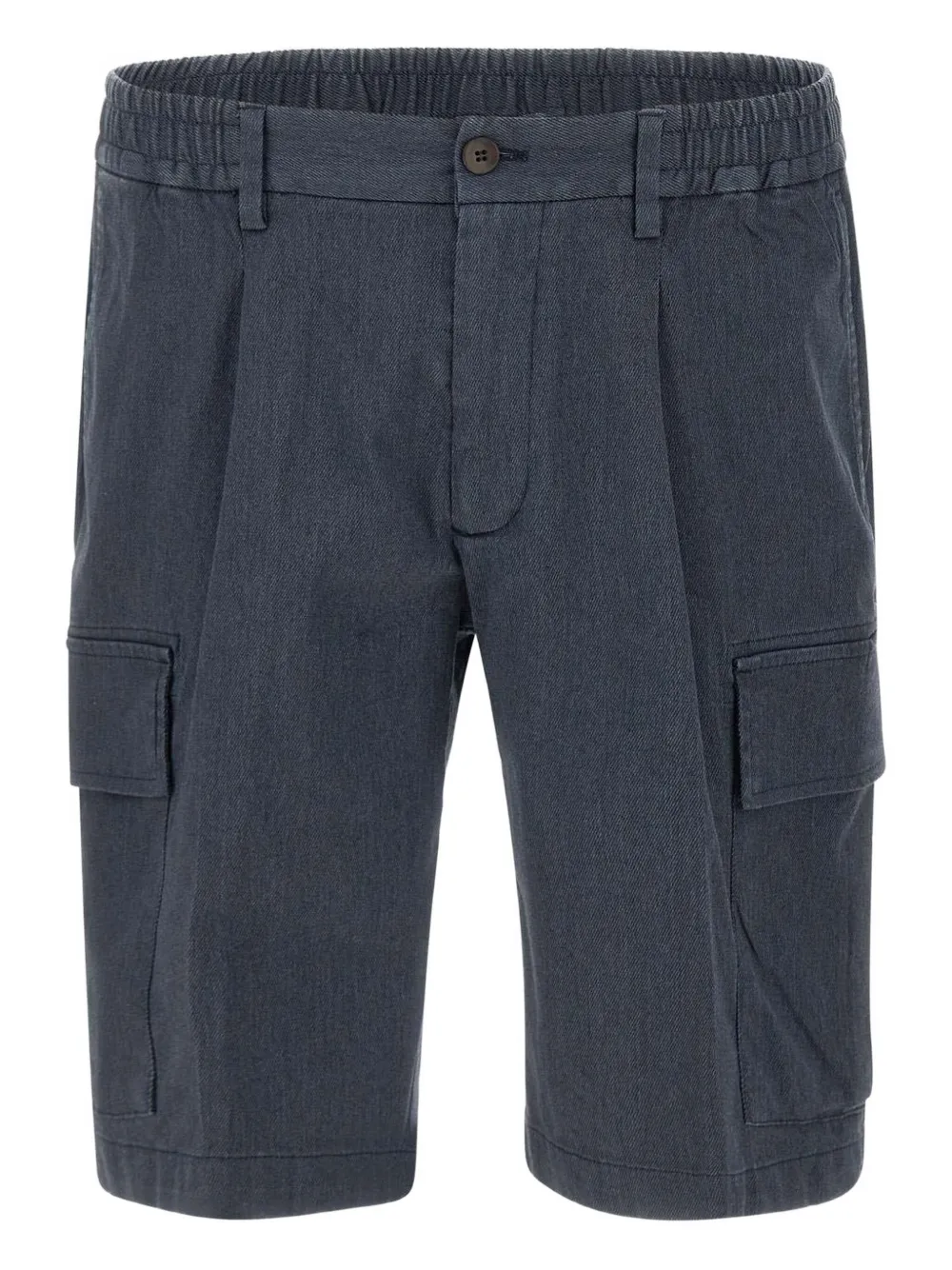 DEVORE pleated cargo shorts | Blue | Image 1