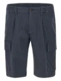 DEVORE pleated cargo shorts - Blue