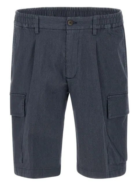 DEVORE pleated cargo shorts
