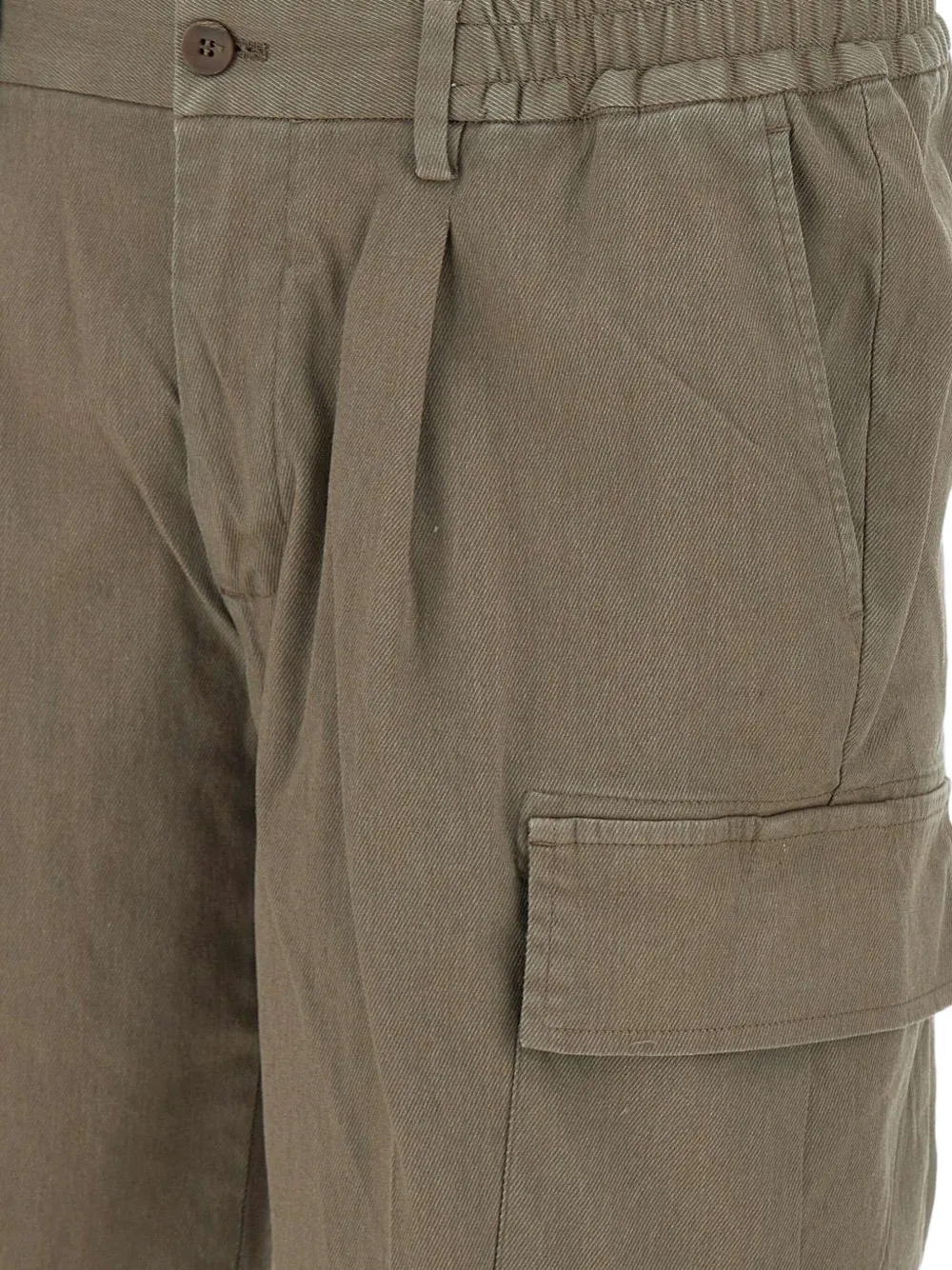 Shop Devore Pleated Cargo Shorts