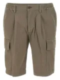 DEVORE pleated cargo shorts - Brown