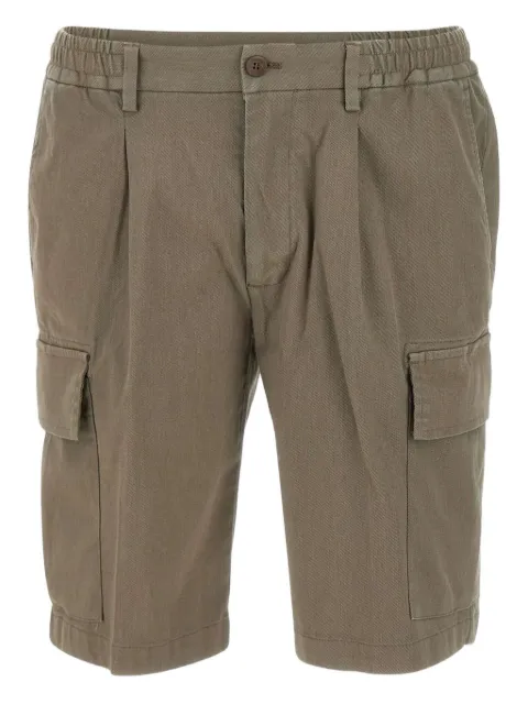 DEVORE pleated cargo shorts