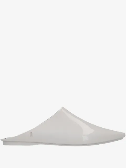 Melissa X 10 Corso Como circle-print point-toe mules