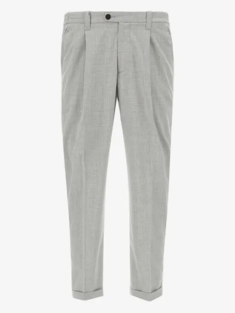 DEVORE pantalones de vestir con pinzas
