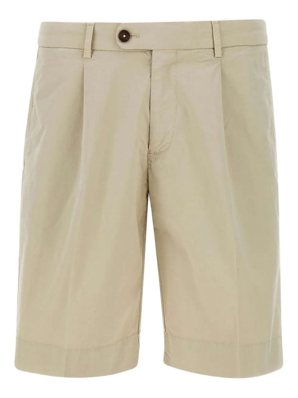 DEVORE Geplooide shorts Beige