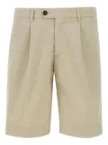 DEVORE pleated shorts - Neutrals