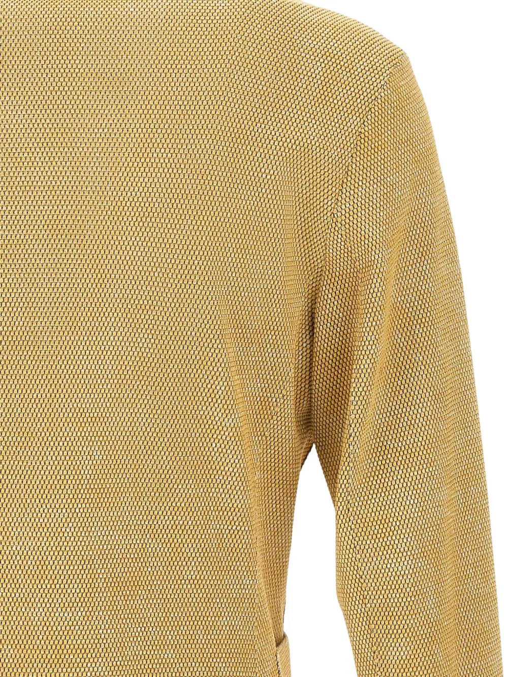 Bob Textured Two-button Blazer