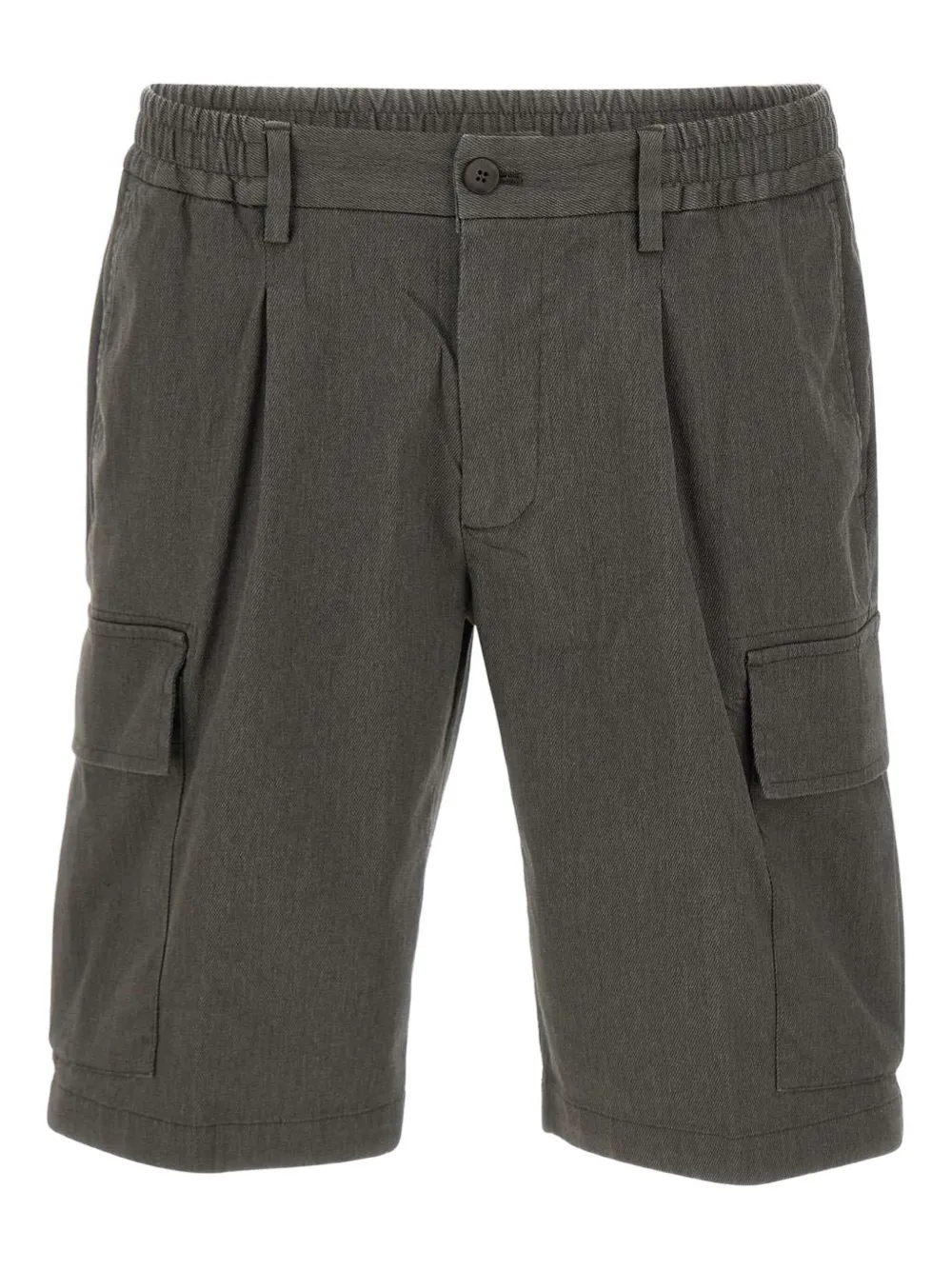 DEVORE pleated cargo shorts | Grey | Image 1