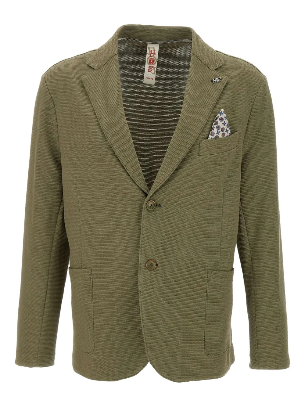 BOB textured blazer | Green | Image 1