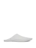 Melissa X 10 Corso Como logo-print pointed-toe mules - White