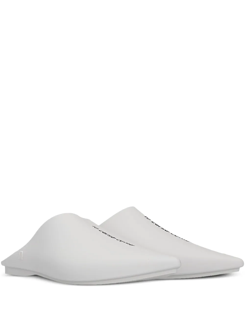 Melissa  X 10 Corso Como logo-print pointed-toe mules | Mule flat | Image 2