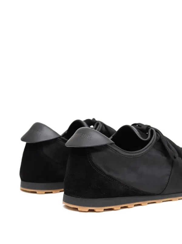 Jacquemus スエードパネル スニーカー | ブラック | FARFETCH JP