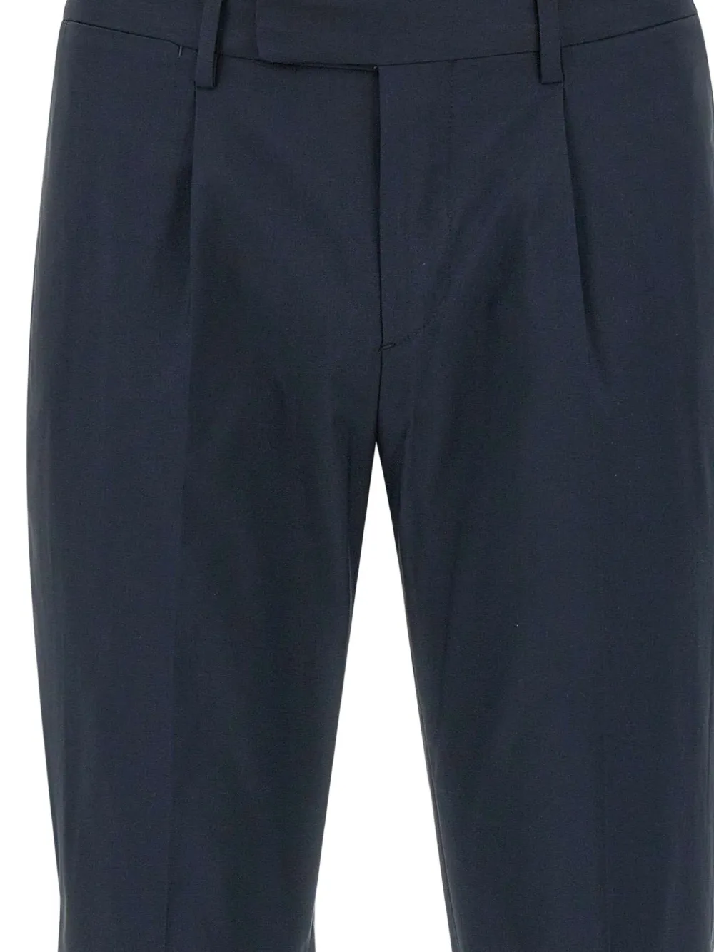 Devore Pleated Trousers In Blue